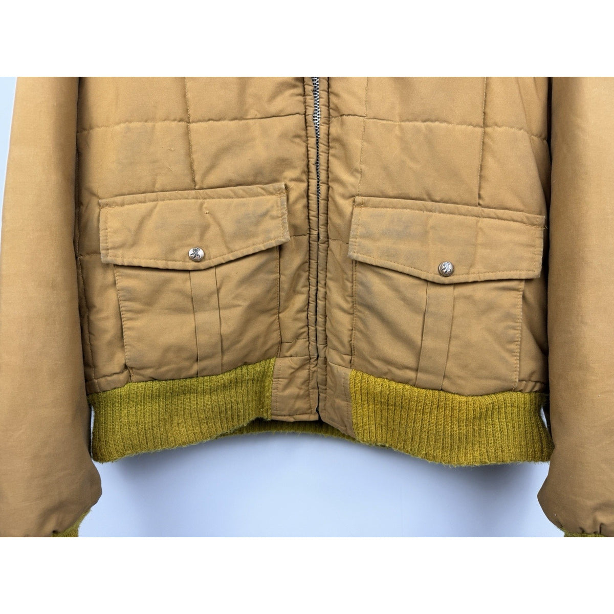 1960s Golden Fleece quilted bomber jacket, USA made, XL