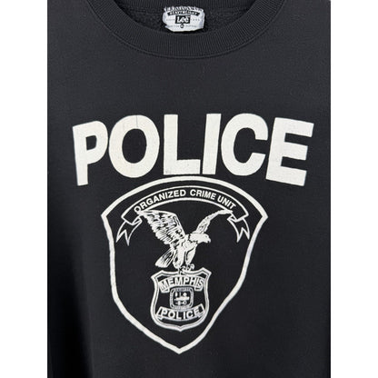 Vintage 1990s Memphis Police Organized Crime Unit crewneck, Lee, XL