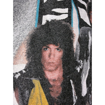 KISS Animalize Tour raglan concert shirt NO MAKE UP, 1984, XL