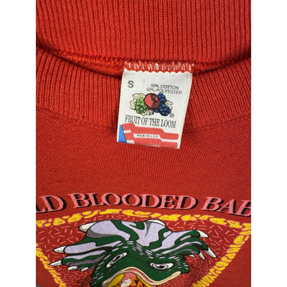 Vintage 90s Disney Dinosaurs TV show Cold Blooded Babe sweatshirt, S