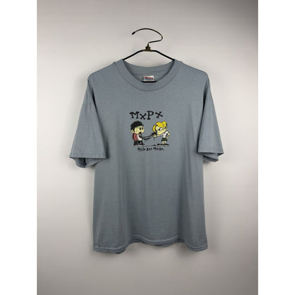 Vintage 1997 MxPx "Girls Are Mean" punk tee, Tooth & Nail, XL