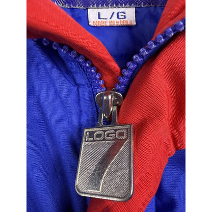 University of Kansas KU Jayhawks Logo 7 puffer jacket, 90s, Large