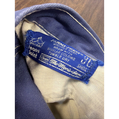 Vintage 70s Sears Jeans Joint bell bottom flares, Scovill zip, 36x28