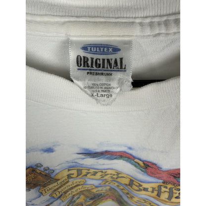 Vintage Jimmy Buffett Tour 2000 Tuesday Thursday Saturday Shirt Tultex XL 23x29