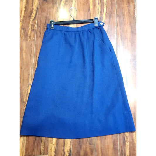 Blue skies, a-line skirt (1960s)