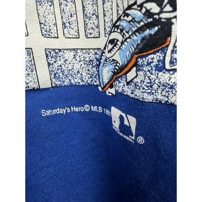 Vintage 1991 New York Mets Jack Davis caricature art tee, M