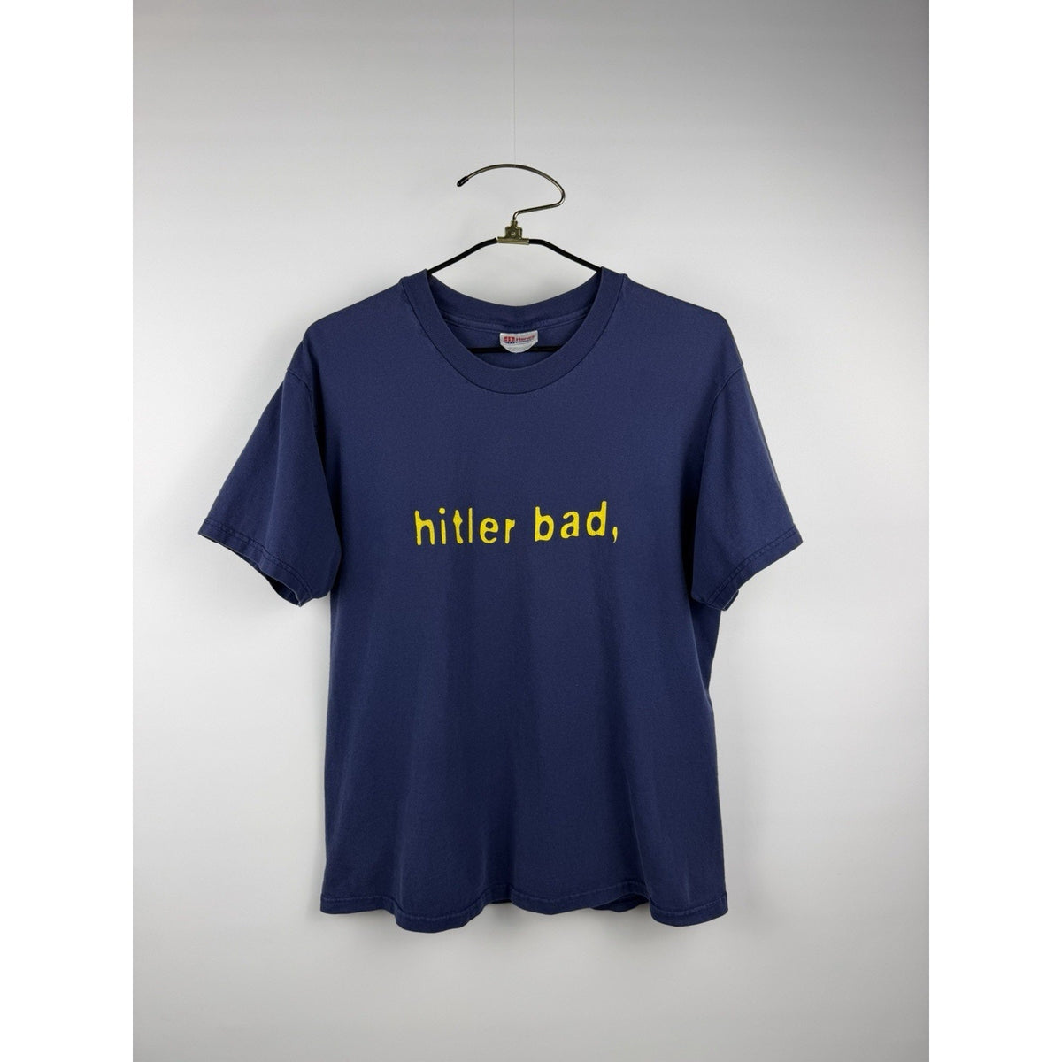 Vintage 1999 The Vandals "Hitler Bad, Vandals Good" punk tee, Hanes, L