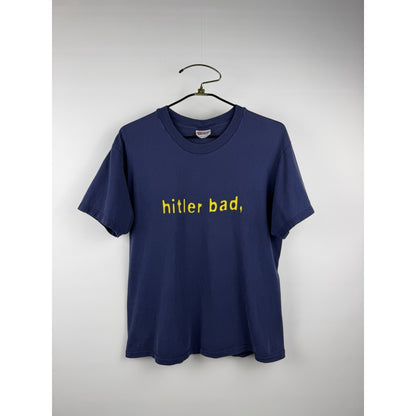 Vintage 1999 The Vandals "Hitler Bad, Vandals Good" punk tee, Hanes, L