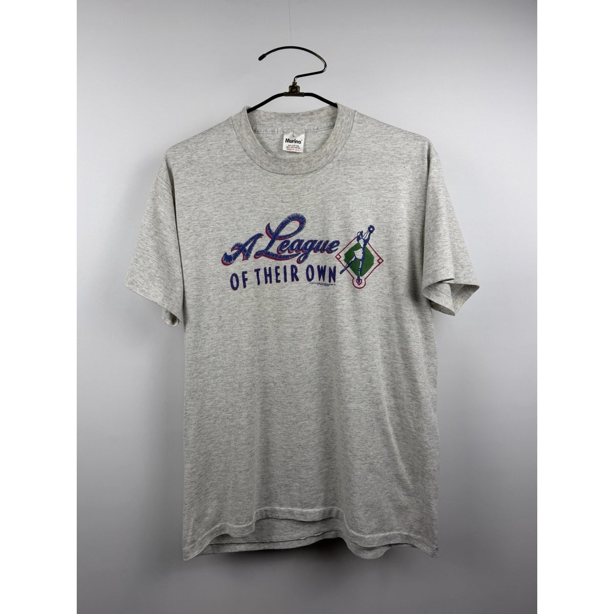 Vintage 1992 A League of Their Own movie promo tee, single stitch, XL