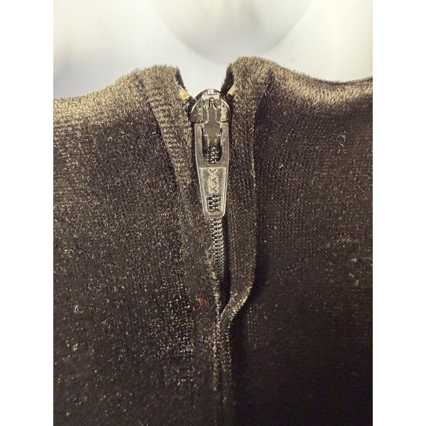 Vintage 80s David Brown Neiman Marcus Velvet Sequin Sleeve Gown