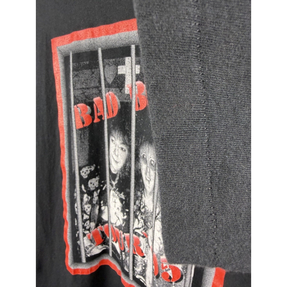 Vintage 1995 Ace Frehley Peter Criss Bad Boys tour tee, L