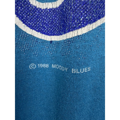 Vintage 1988 Moody Blues Sur La Mer tour tee, single stitch, M