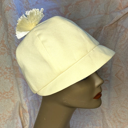 Elmer Fudd could never, safari golf hat with pom (1960s)