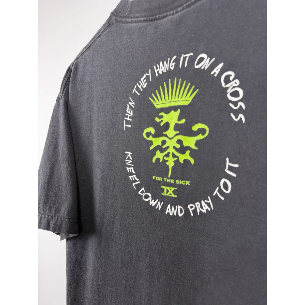 EYEHATEGOD Reality Is Death / For The Sick Charles Manson shirt, 2000s, XL