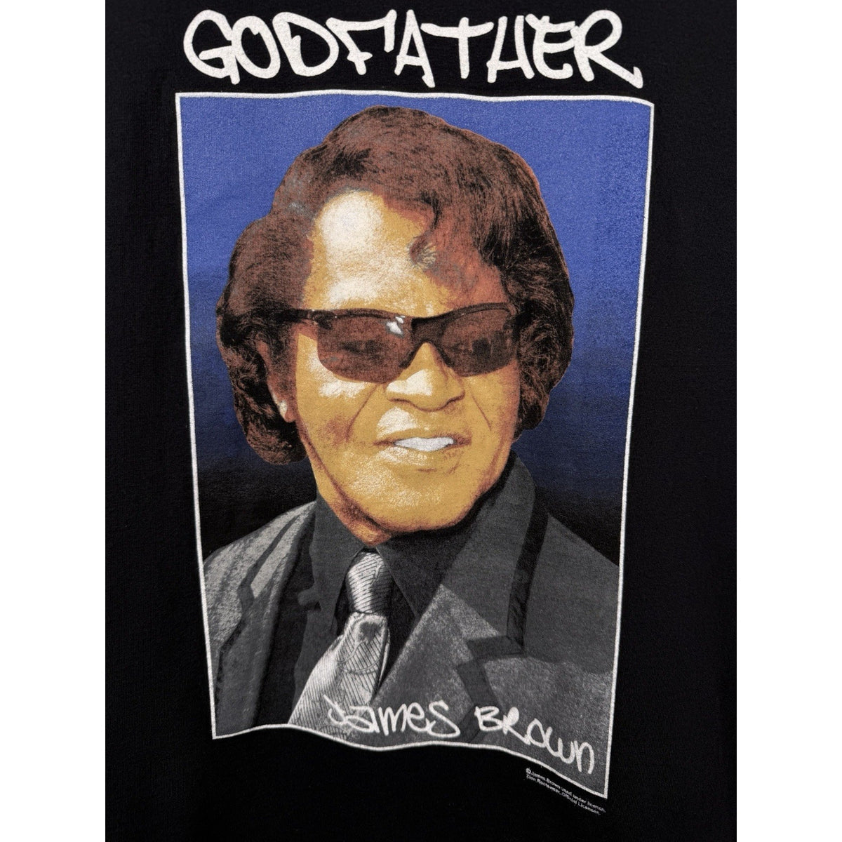 Vintage 2000’s James Brown Godfather Of Soul Zion Rootswear Funk Music XL 24x33