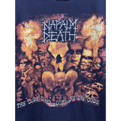 Vintage 2005 Napalm Death The Code Is Red Long Live The Code Cygnus XL 24x29