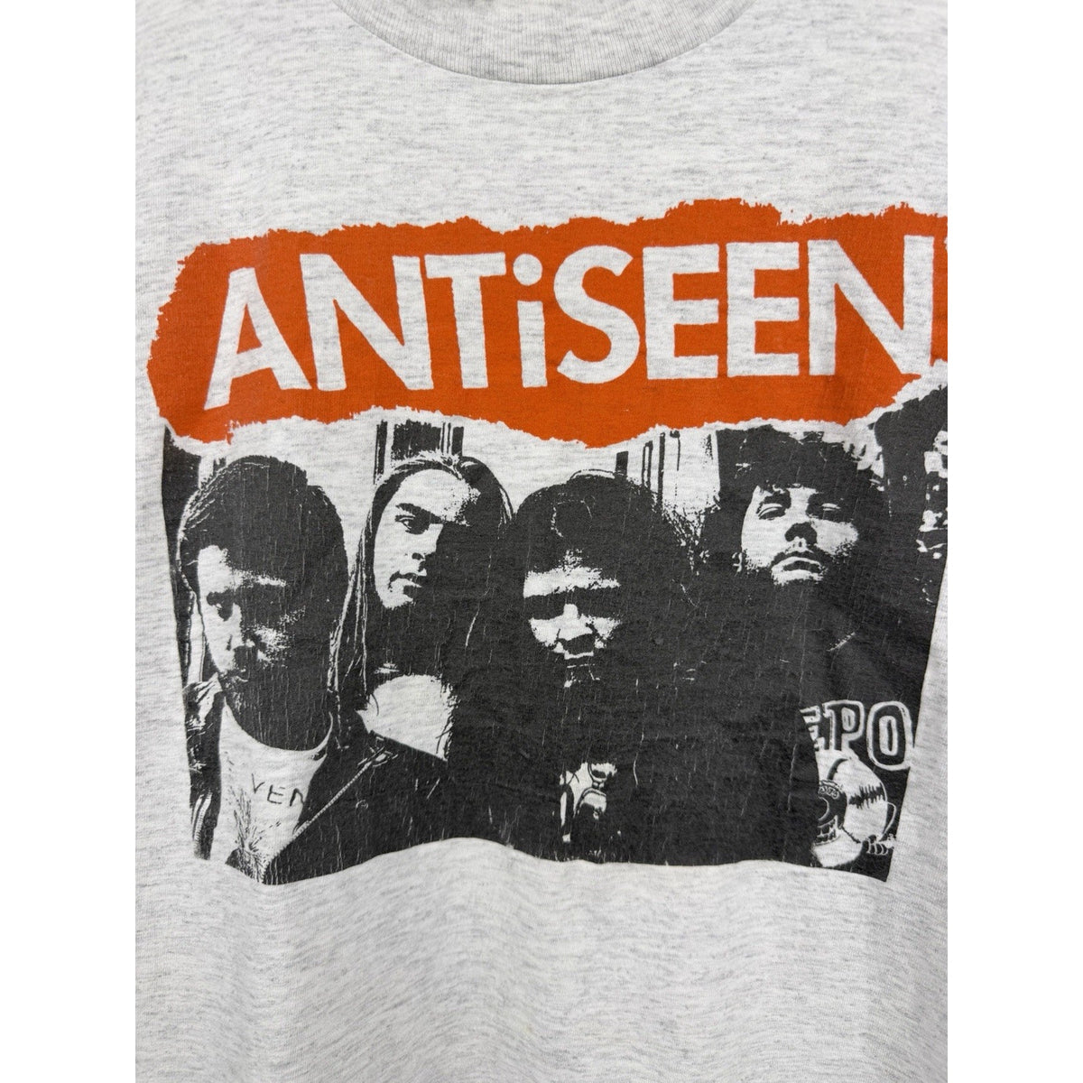 Vintage 90s ANTiSEEN "F*ck All Y'all" punk tee, double sided, XL