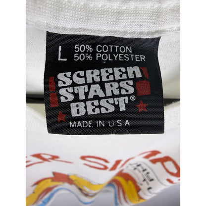 Homer Simpson All American Dad Why You Little —! shirt, 1990, Large