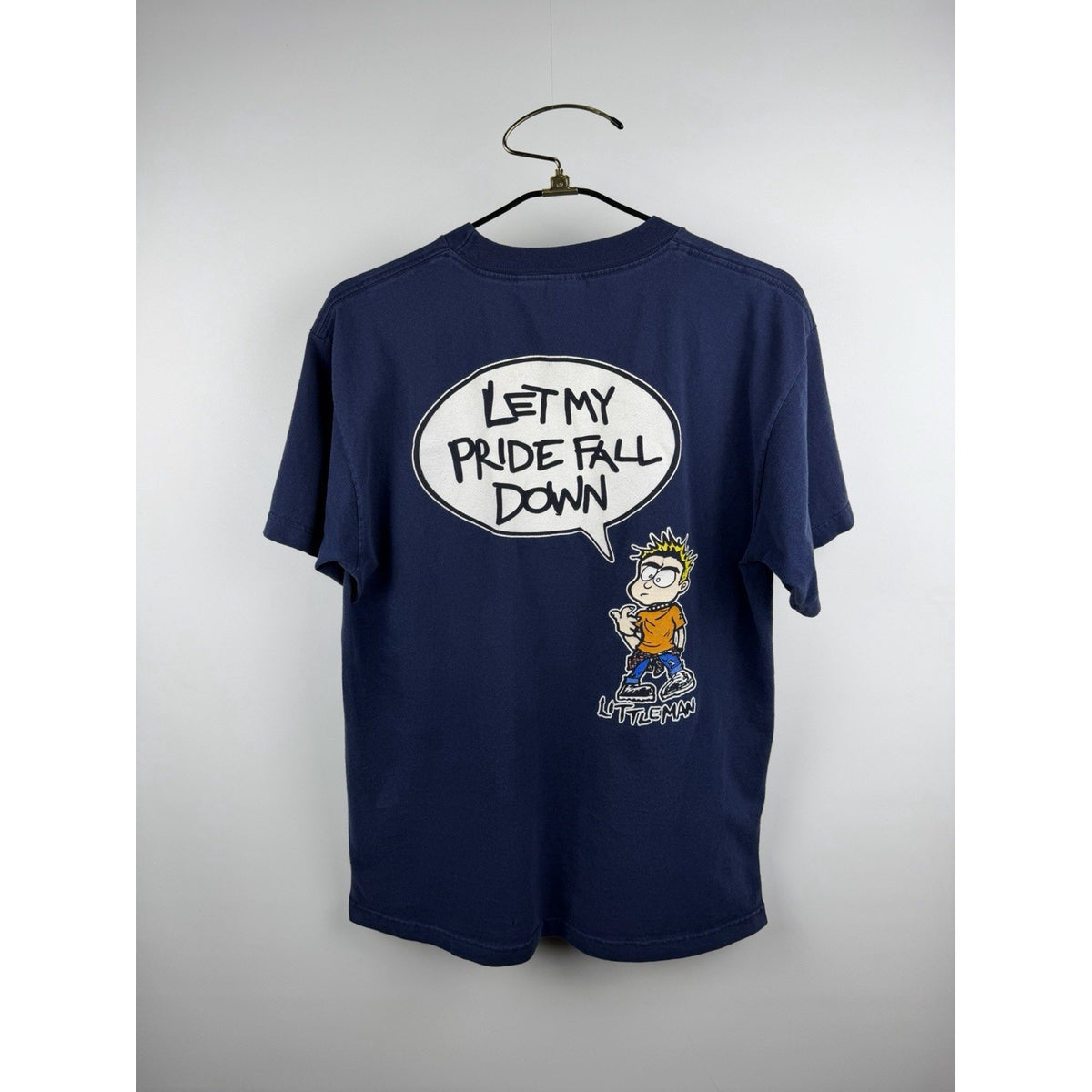 Vintage 1998 OC Supertones Little Man tee, Orange County ska, L