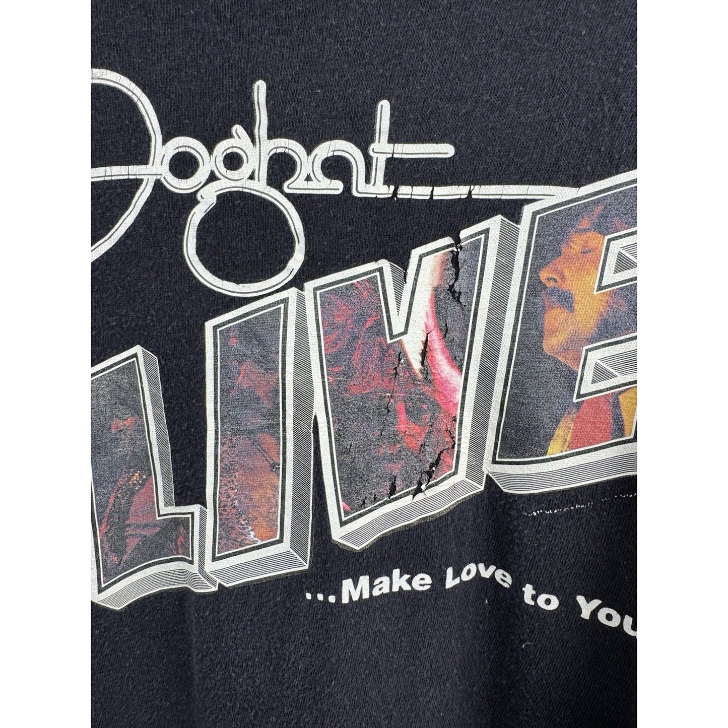 Vintage 1977 Foghat I Just Want To Make Love To You Extremely Rare Boxy L 20x25