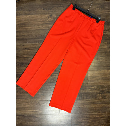 Rita's red polyester wide-leg pants (1970s)