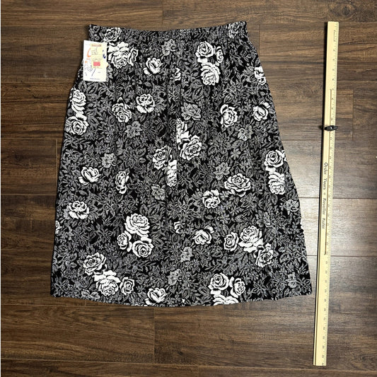 Deadstock Carole Wren rose print skirt – Montgomery Ward (1970s)