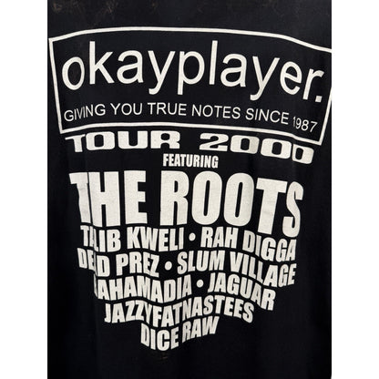 Vintage Thrashed Okayplayer 2000 Tour Long Sleeve Talib Kweli Dead Prez L 22x28