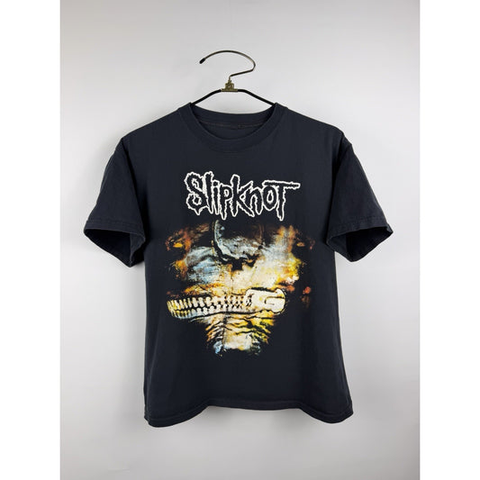 Slipknot The Subliminal Verses tour Zipper Face tee, 2004, Large