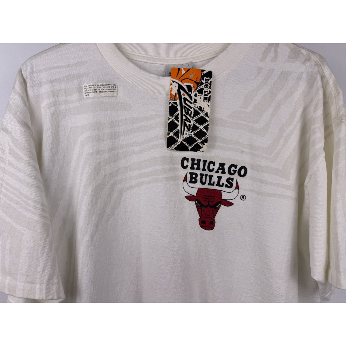 Vintage 90’s Zubaz Chicago Bulls NBA Rare Deadstock New With Tags XL 26x29