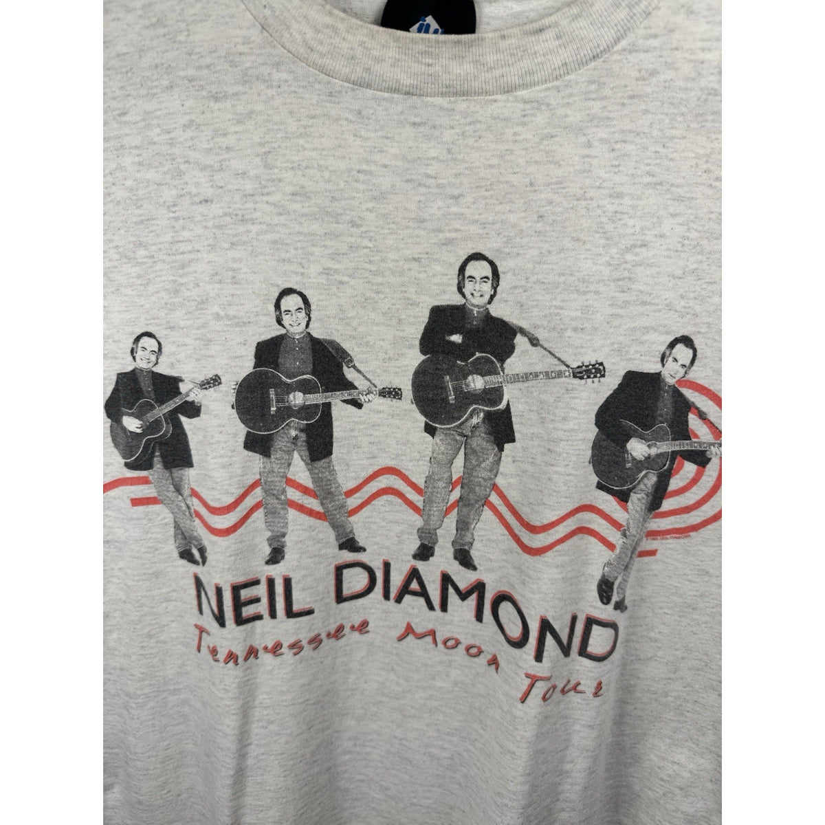 Vintage 1996 Neil Diamond Tennessee Moon tour tee, single stitch, L