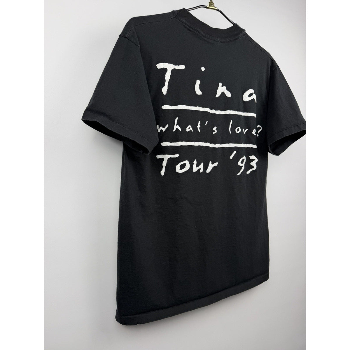 Vintage 1993 Tina Turner What's Love tour tee, single stitch, XL