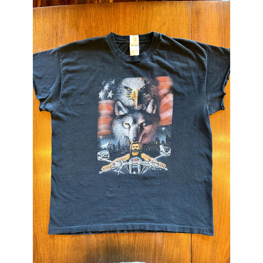 "Endangered Freedom" biker t-shirt (1992)