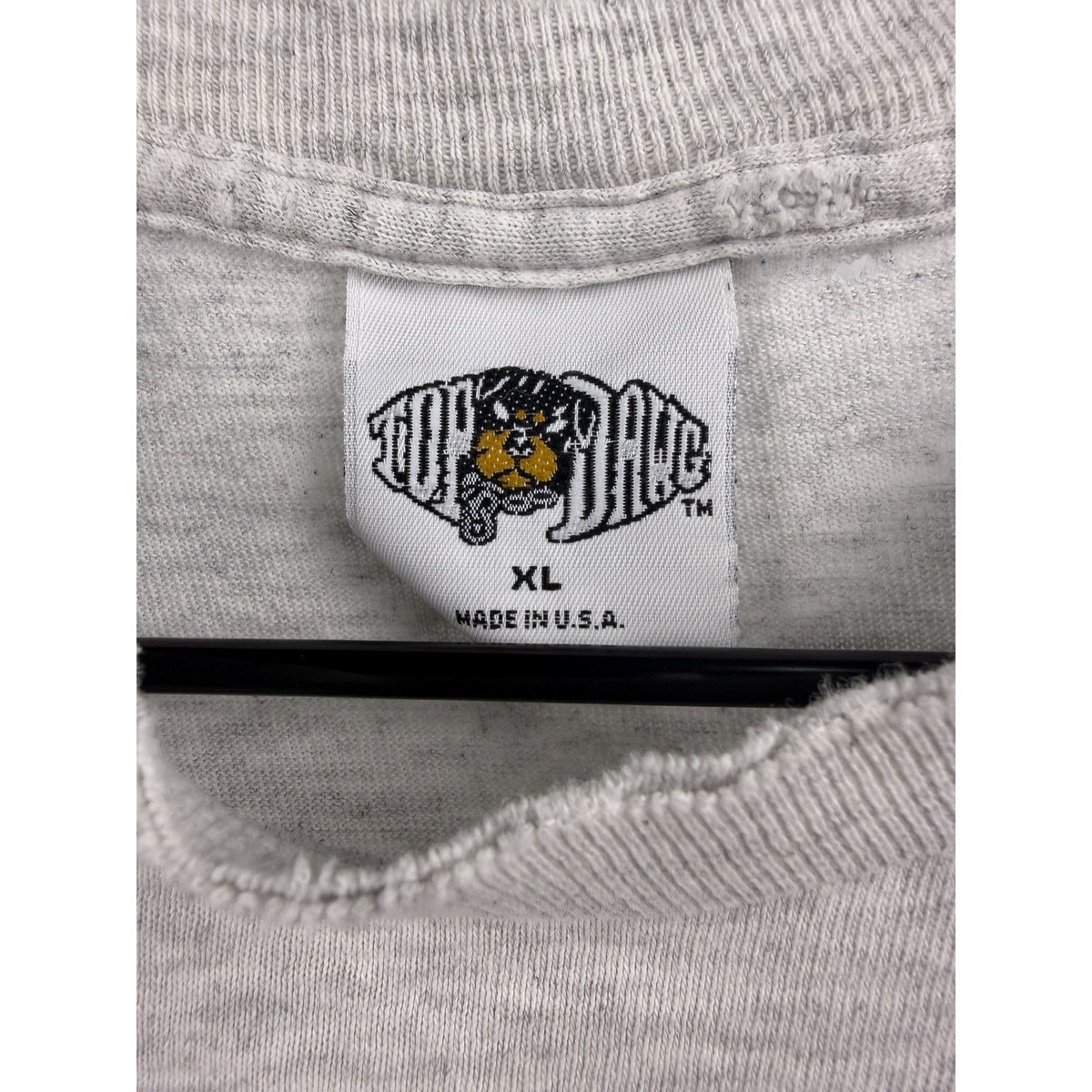 Vintage 1996 Top Dawg "Reality Bites" Rottweiler tee, youth L / M