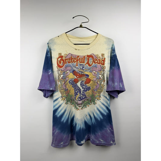 Vintage 2000 Distressed Grateful Dead Terrapin Moon Single Stitch XXL 25x31
