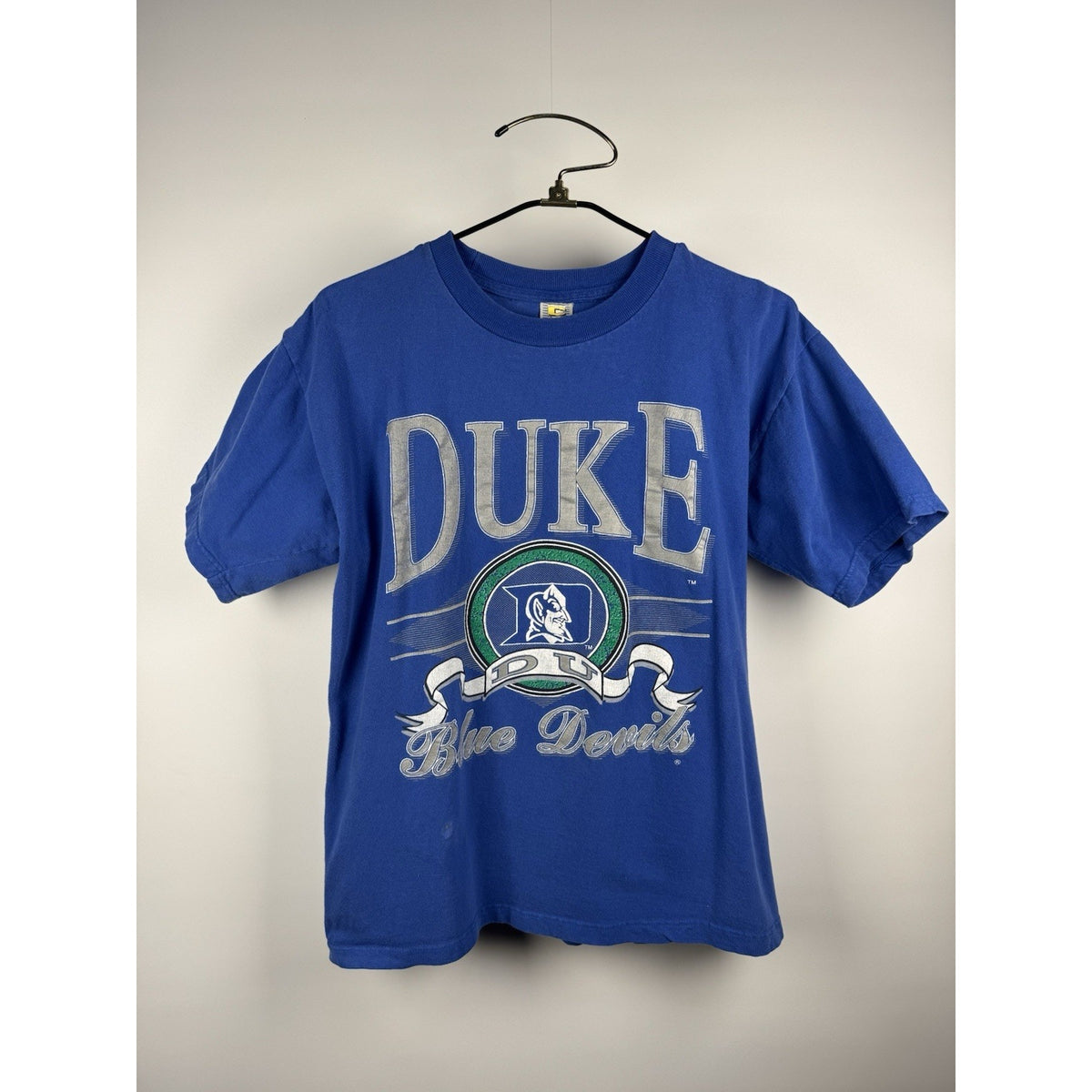 Vintage 1990s Duke Blue Devils NCAA basketball tee, Competitor, L