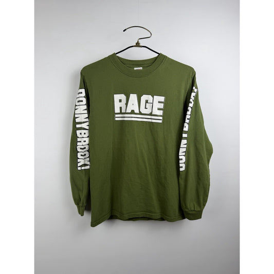 Vintage 2005 Donnybrook LA Hardcore Long Sleeve Kings Of Rage Tour Small 19x26