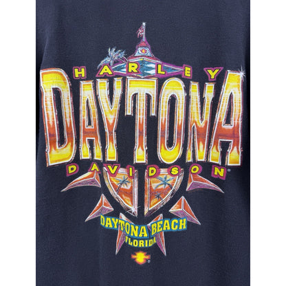 Vintage 1995 Harley-Davidson Daytona Bike Week eagle tee, faded, L