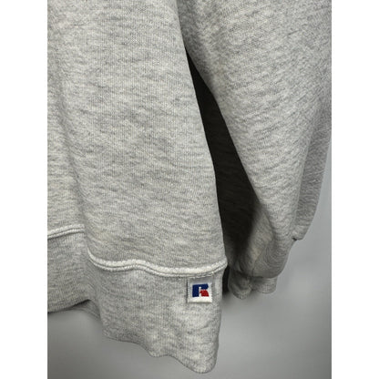 Vintage 90s Notre Dame Russell Athletic gray crewneck sweatshirt, L