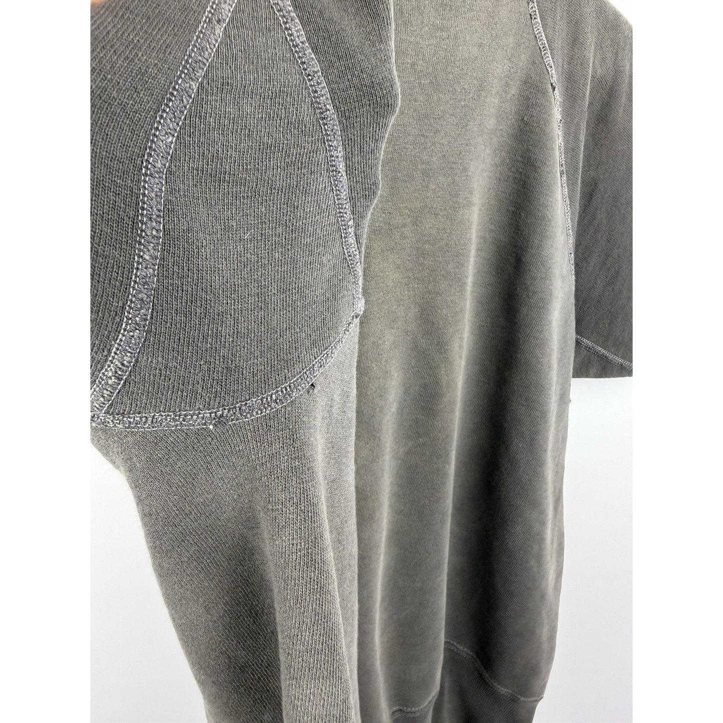 Vintage 60’s Thrashed Millington Central Trojans Crewneck Sweatshirt L 22.5x26