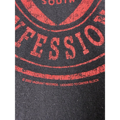 Vintage 2002 Dashboard Confessional Through The Heart Of The South XL 23x30