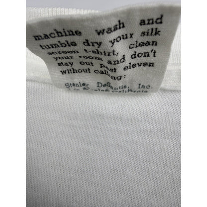 Vintage 80s Pee-wee Herman tee, Stanley DeSantis, cloud and sky, XL