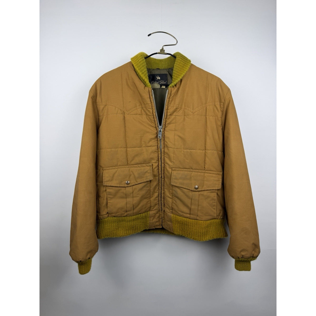 1960s Golden Fleece quilted bomber jacket, USA made, XL
