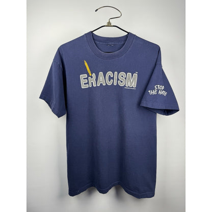 Vintage 1993 Eracism Stop the Hate double sided tee, single stitch, XL