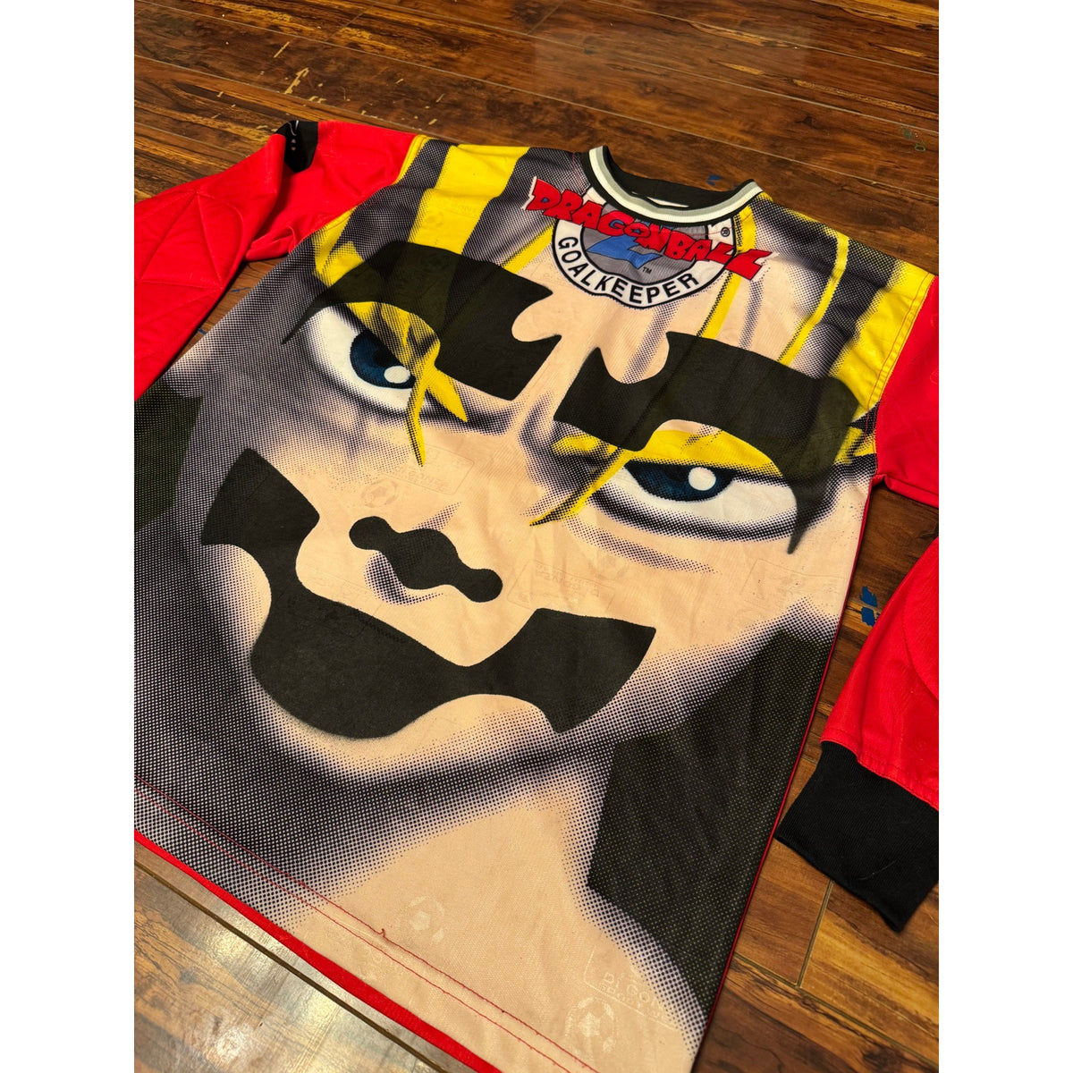 Vintage ICP Insane Clown Posse x Dragon Ball Z Custom Soccer Jersey XL Juggalord