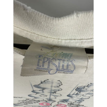 Vintage 1986 Living Epistles Twinkling Of An Eye Rapture Jesus Shirt Large 23x28