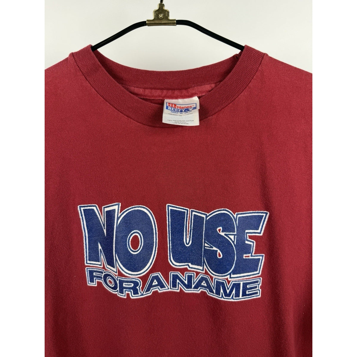 Vintage 1995 No Use For A Name Leche Con Carne tee, Fat Wreck, XL