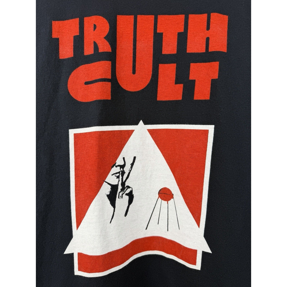 Truth Cult ‘Resurrection” Shirt Baltimore Post Hardcore Pop Wig Records L 21x27