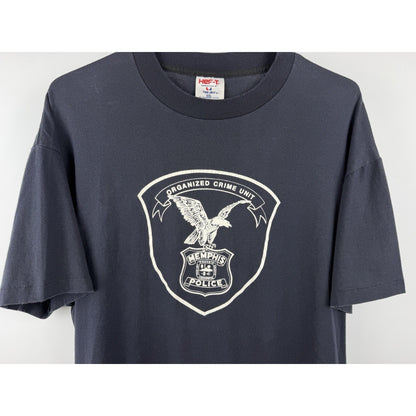 Vintage 90s Memphis Police Organized Crime Unit single stitch tee, 2XL