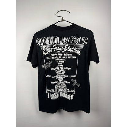 Vintage 1994 Cincinnati Jazz Fest Shirt R. Kelly Salt&Pepa Jodeci Large 21.5x29