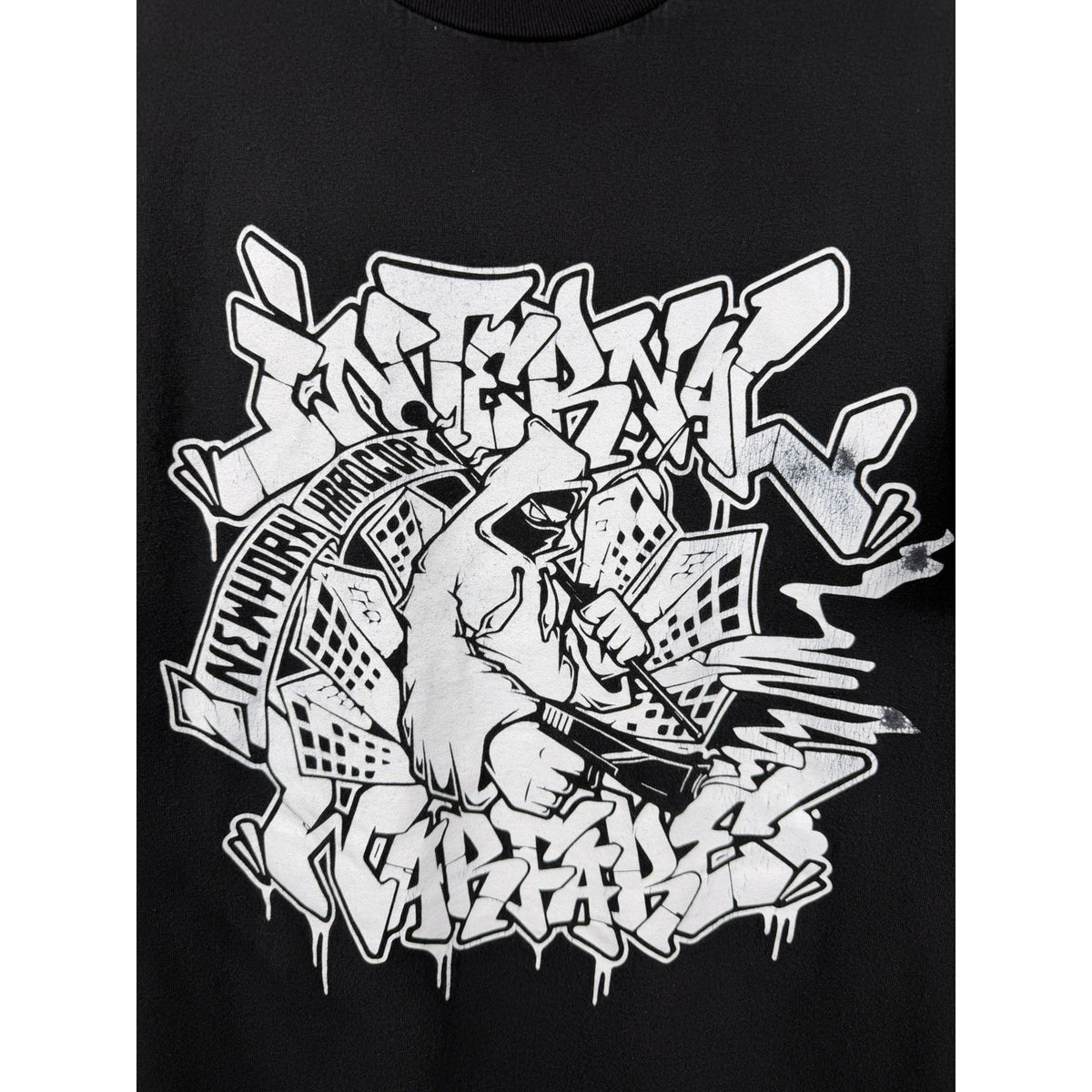 2012 Internal Warfare NYHC band tee, ex 25 Ta Life, Eye 2 Eye, XL